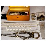 Variety of Vintage Costume Jewelry as seen in photos