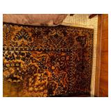 Large Antique Area Rug Approx 7x9 feet