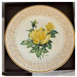 Trio of Collectable Plates by Boehm and Franklin Porcelain