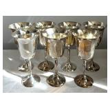 Vintage Maurice Duchin Silver Plated Stemware