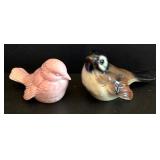 Six Adorable Bird Figurines