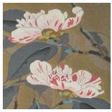 Vintage "Camellia" Print by Asada Benji