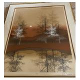 Limited Edition Framed Print "Sunset" by Stafford Galvin