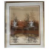 Limited Edition Framed Print "Sunset" by Stafford Galvin