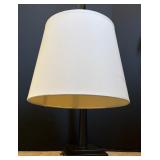 Arched Base Table / Desk Black Lamp