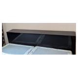 Vintage Lane Black Lacquer King Size Bed Frame