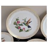 Edgar Marshall Boehm Hummingbird Plate Set