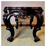 Carved Accent Table - Made in Vietnam