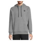 Under Armor Pull Over Hoodie-Large-Gray