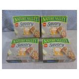 (B-3) 4 Boxes of Nature Valley Savo...