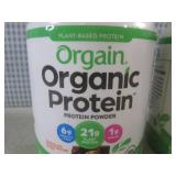 (BS) 2 Containers of Orgain Organic...