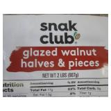 (B-1) 4 Pounds of Glazed Walnut Hal...