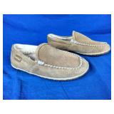 Minnetonka  Tilden Moccasin Men Comfort Slipper Beige Size 9m