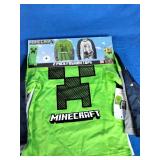 New! 2 Minecraft Boys Creeper Mobs Little 2 Pack Long Sleeve T-Shirts Size 4