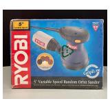 New Ryobi 5" Variable Speed Random Orbit Sander