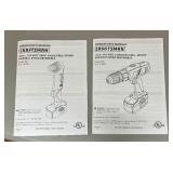 Craftsman Right Angle Drill Driver 315.101541 and Cordless Drill Driver 315.114852