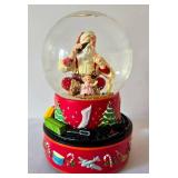 Hallmark Coca Cola Santa Musical Snow Globe