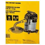 New DeWalt 8 Gallon ShopVac Wet/Dry Vacuum