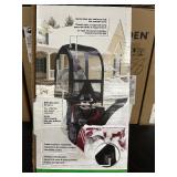 Arnold 490-241-0032 Universal Snow Thrower Cab, Black