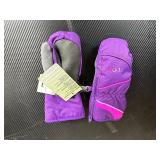 New Head Children Size Small Mittens Purple / Pink