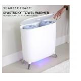 Open Box Like New Sharper Image SpaStudio Towel Warmer