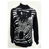 St. John Collection by Marie Gray Zebra Sweater