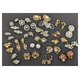 Variety of Vintage Clip On Earrings