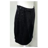 St. John Separates Black Knit Skirt