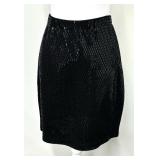 St. John Separates Black Knit Skirt