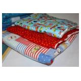 Bulk Collection of Coordinating ‘Soft As A BabiesButt’ Fabrics and “Bears’ Quilting Book w/Pattern