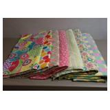 Assorted Children’s Soft Flannel Fabrics for Baby Girl Blankets, Bibs, Doll Clothes Etc…