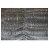 Double Recliner Couch Sofa Blue Tweed-Style Fabric