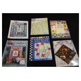 (6) Quilting Books