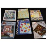 (6) Quilting Books