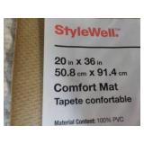 Style Well 20 x 36" Off White Comfo...