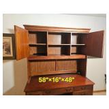 Deluxe Hooker Furniture Executive Desk Office Work Station