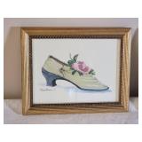 Stylish Fine Art Print Pair - Peggy Abrams - Victorian Shoes