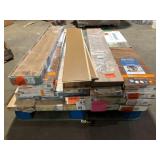 Pallet of Assorted Mixed Flooring  Various Models and Conditions Customer Returns See Pictures