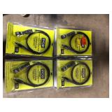 Lot of RYOBI EZClean Power Cleaner 6 ft. Flexible Wand Customer Returns See Pictures