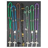 Collection of Rosaries with Pouches