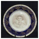 Set of 3 Vintage Crown Ducal Commemorative Plates - Queen Elizabeth II Coronation