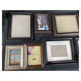 Lot of Mixed Picture Frames in Various Sizes