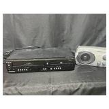 Funai 4 Head VCR/DVD Player Model DV220FX4 with Portable Radio