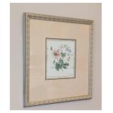 Gold Framed Floral Print