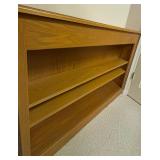 Light Wood Bookcase with Three Shelves