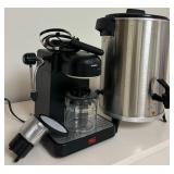 West Bend Coffee Maker Espresso Mini and Krups Electric Espresso / Cappuccino Machine