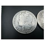 Two MORGAN DOLLARS 1886O, 1887O