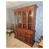 American Contemporary Cherry China Hutch from American Drew