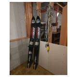 Ep XR-7 Aluminum Fin Water Skis & Tow Line