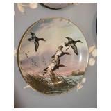 Limited Addition Les Kouba Naturalist Wildfowl Painted Plate Set (4) - Hoyle Products Inc.